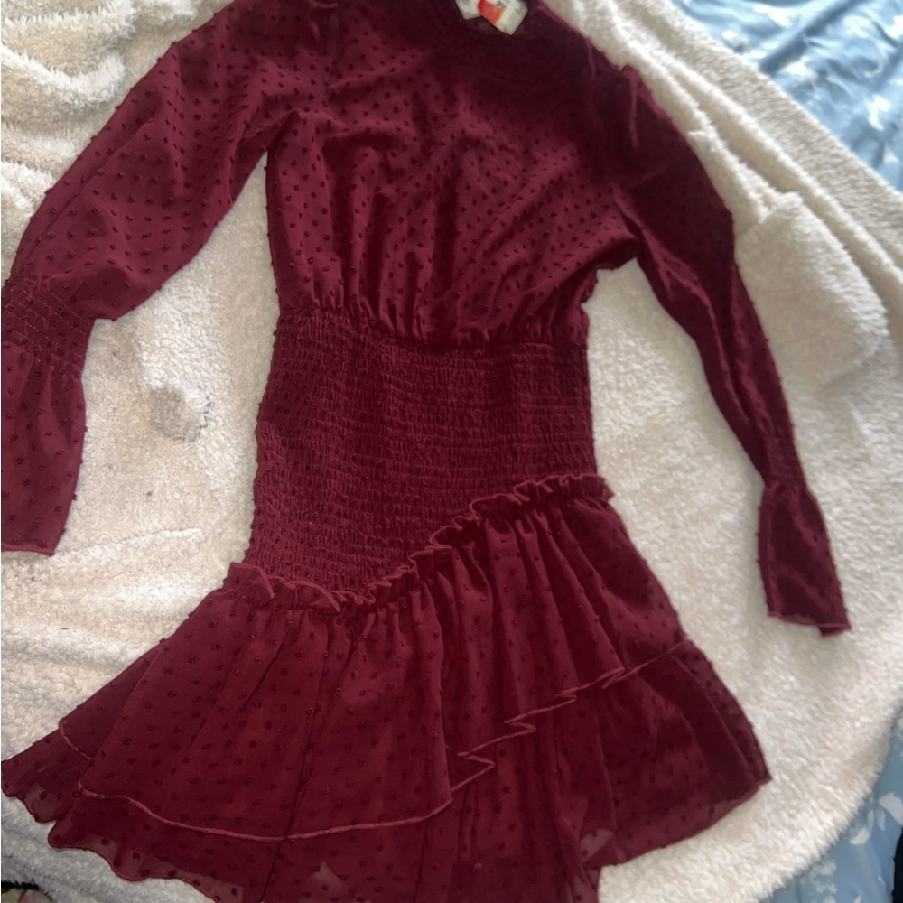 Steps red dress